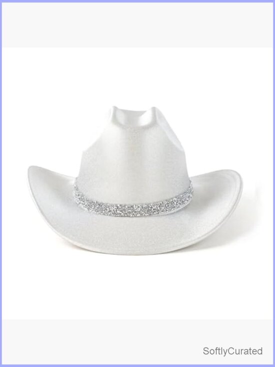 Cowboy Hat with Adjustable Strap for Parties Festival Costume